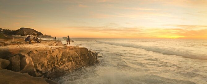 san diego beach skyline