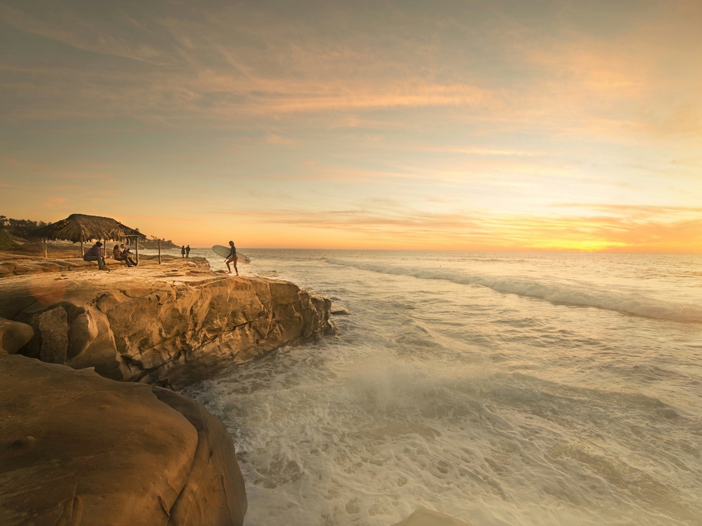 san diego beach skyline